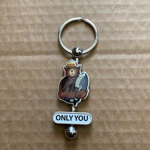 Smokey the Bear Keychain